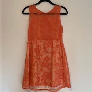 Forever 21 Hibiscus Floral Minidress